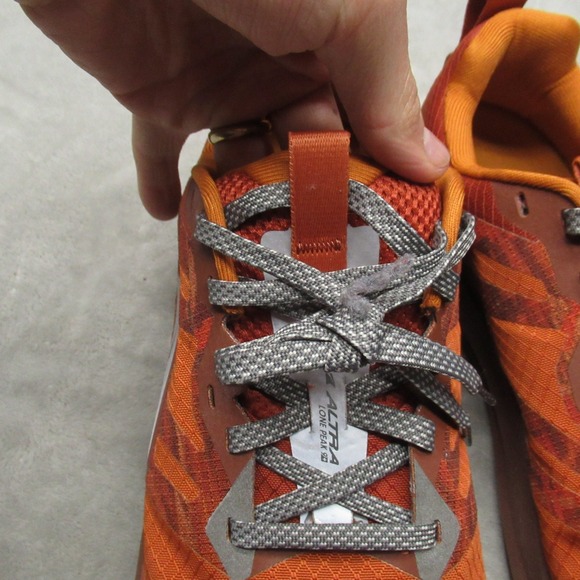 Altra x And Wander Womens 10 Running Shoes Orange Lone Peak 9+ Lightweight Trail - Picture 13 of 16